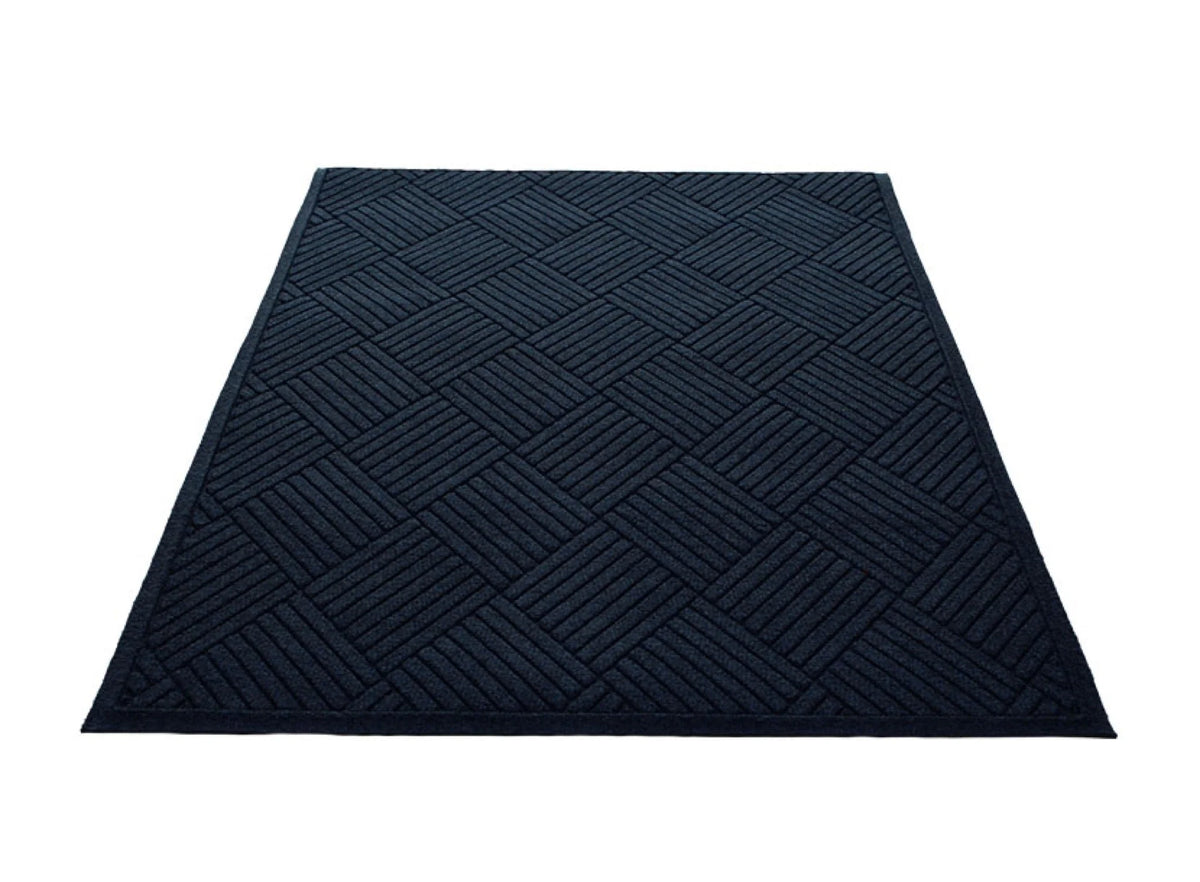 Water Guard Diamond Fabric Border Indoor Floor Mat - Mats