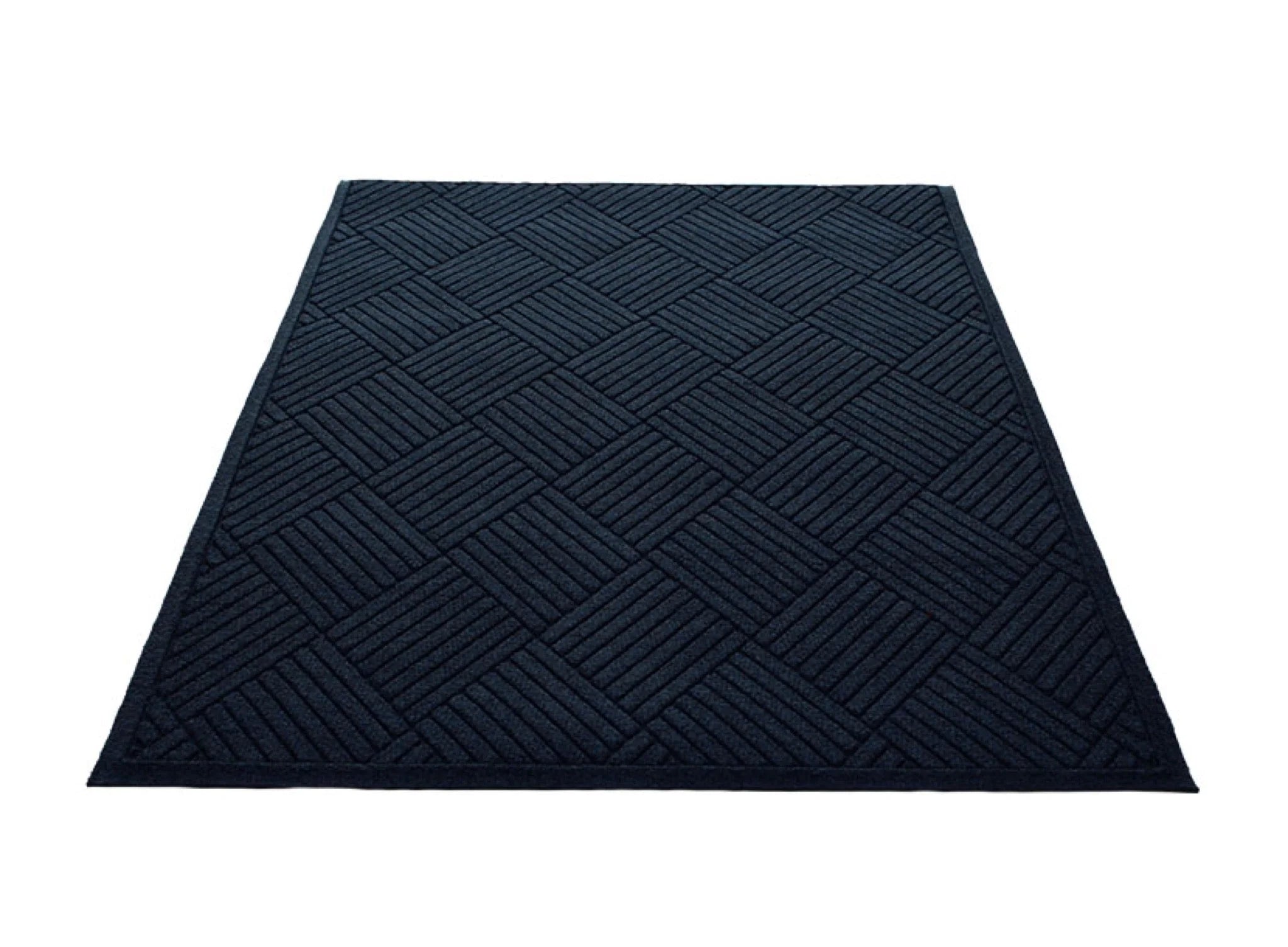 Water Guard Diamond Fabric Border Indoor Floor Mat - Mats
