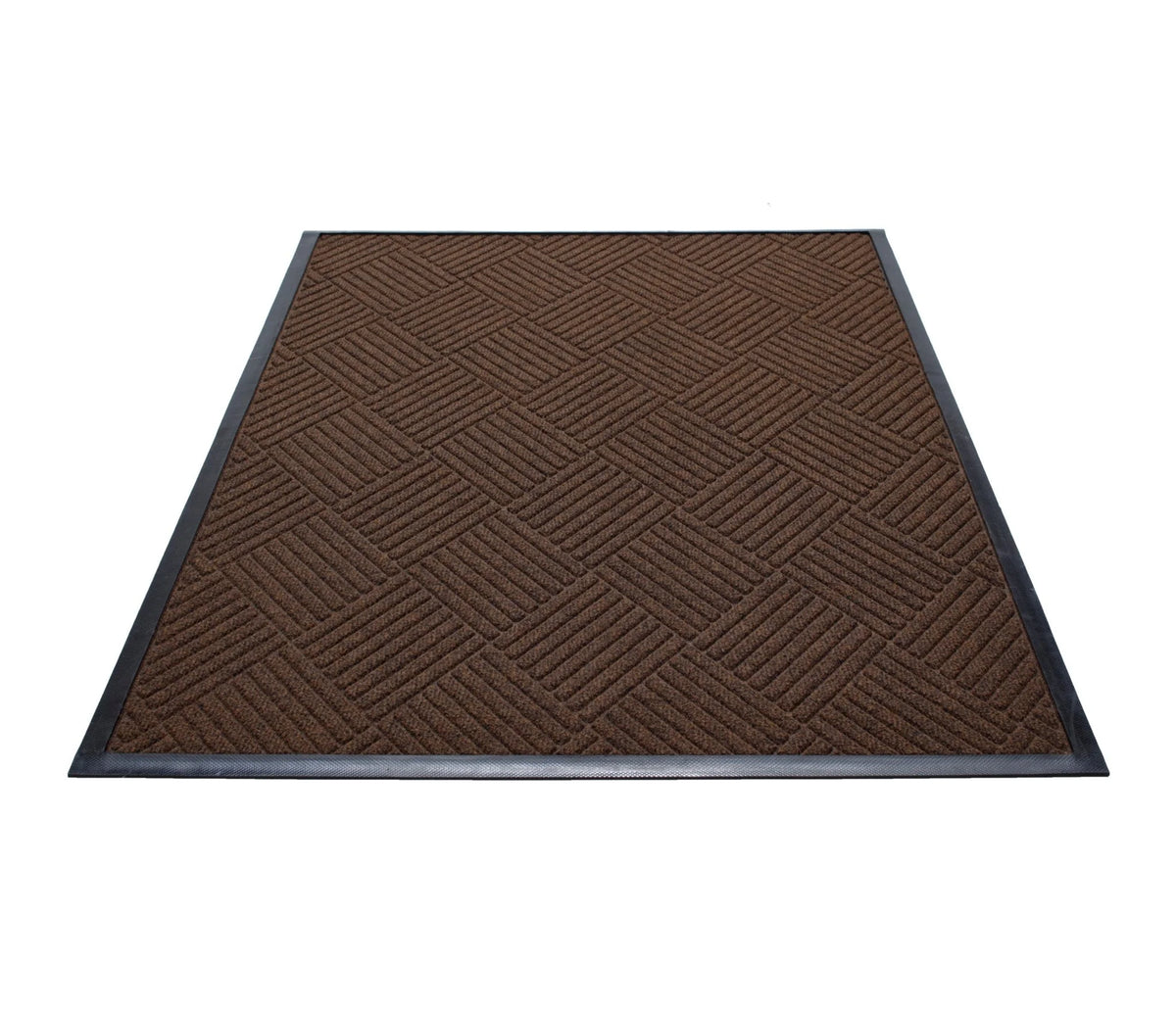Water Guard Diamond Indoor Floor Mat - Brown / 2’x3’ - Mats