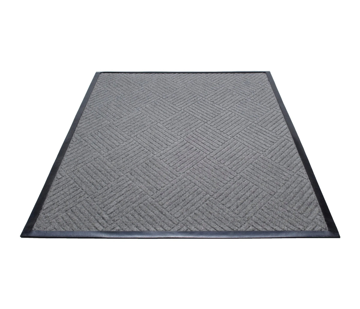 Water Guard Diamond Indoor Floor Mat - Grey / 2’x3’ - Mats