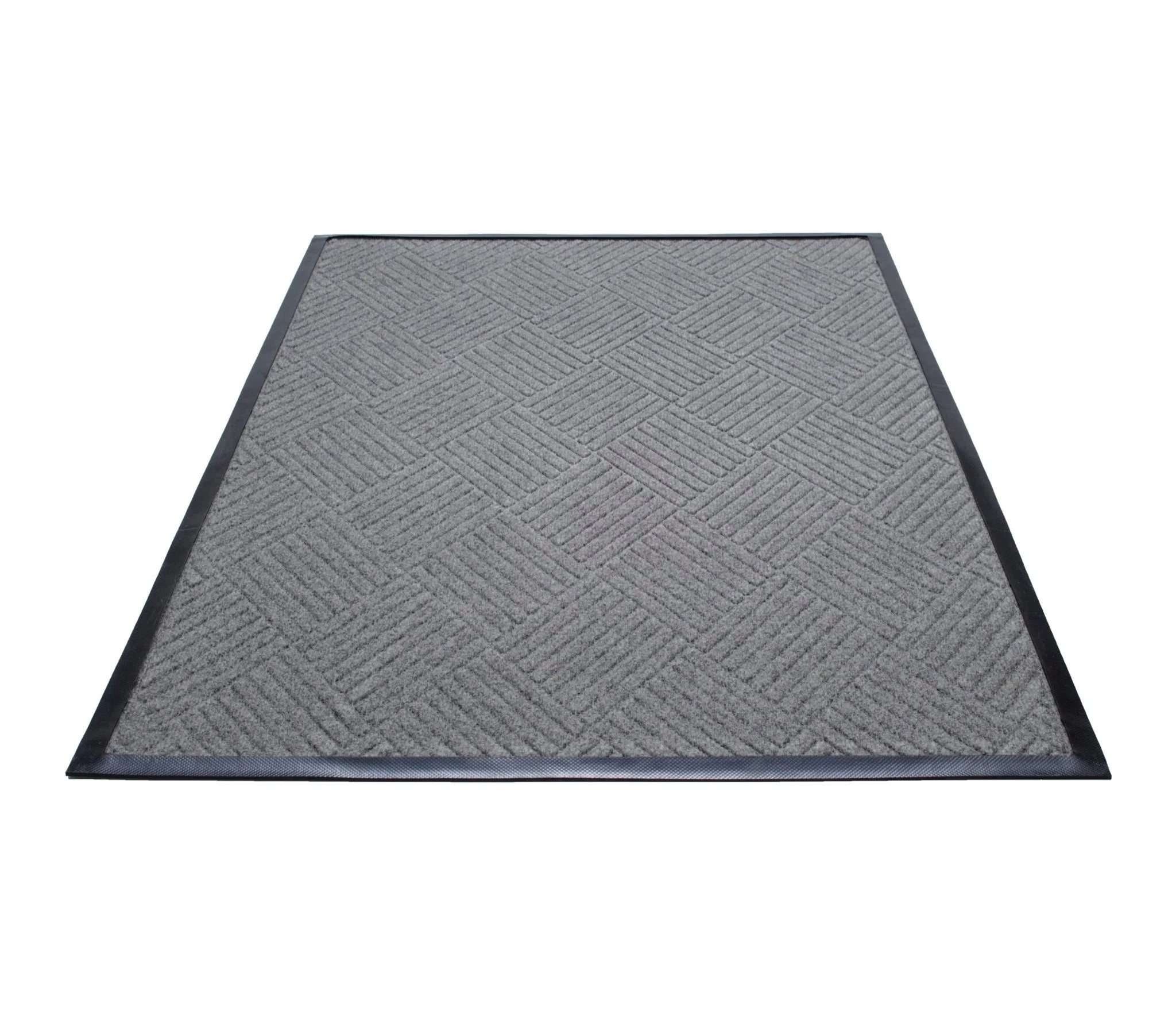 Water Guard Diamond Indoor Floor Mat - Grey / 2’x3’ - Mats