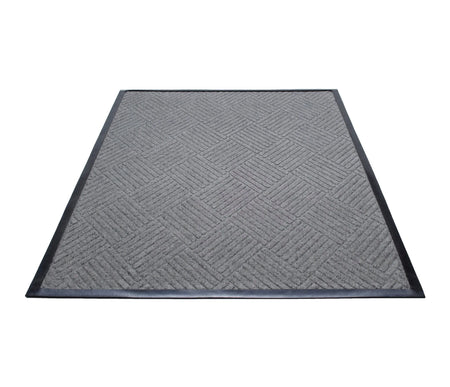 Water Guard Diamond Indoor Floor Mat - Grey / 2’x3’ - Mats