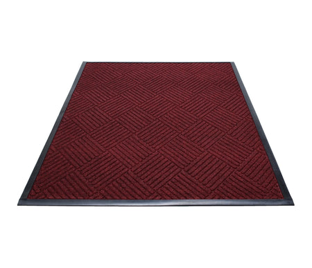 Water Guard Diamond Indoor Floor Mat - Red / 2’x3’ - Mats