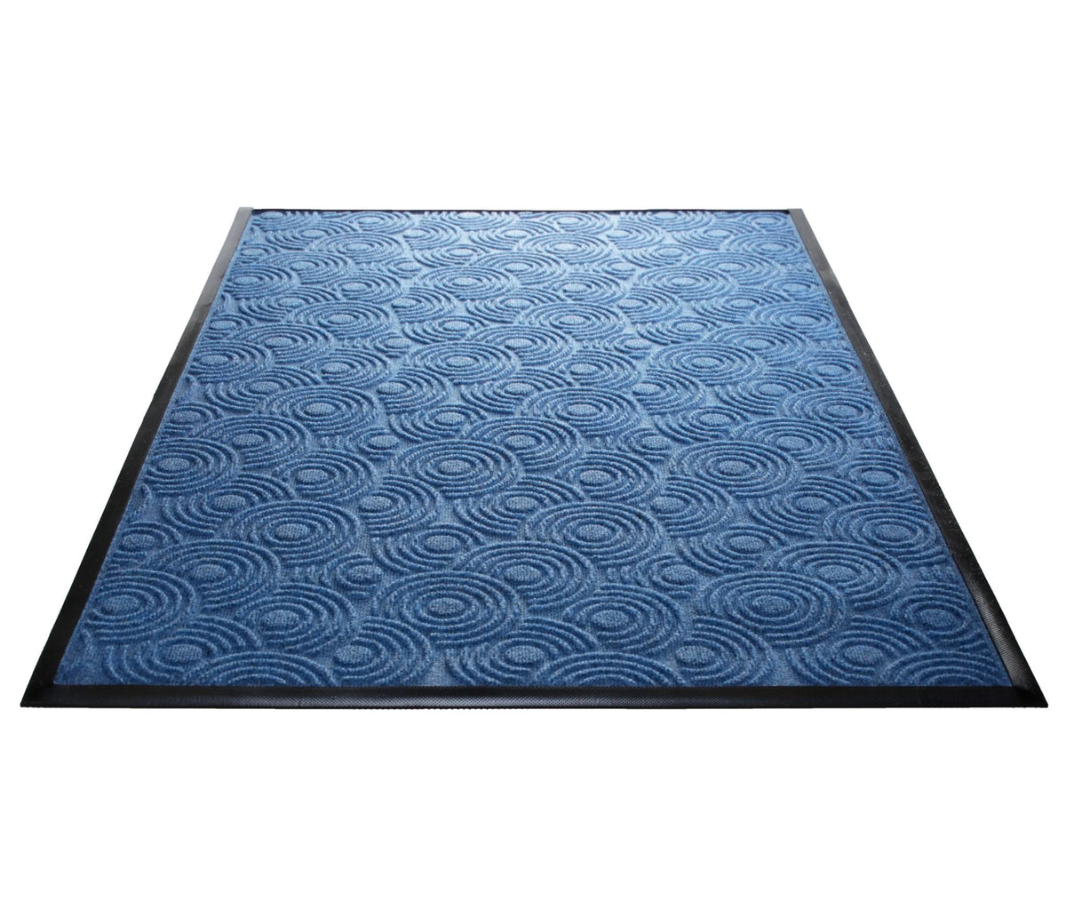 Water Guard Spiral Indoor Floor Mat - Blue / 2’x3’ - Mats