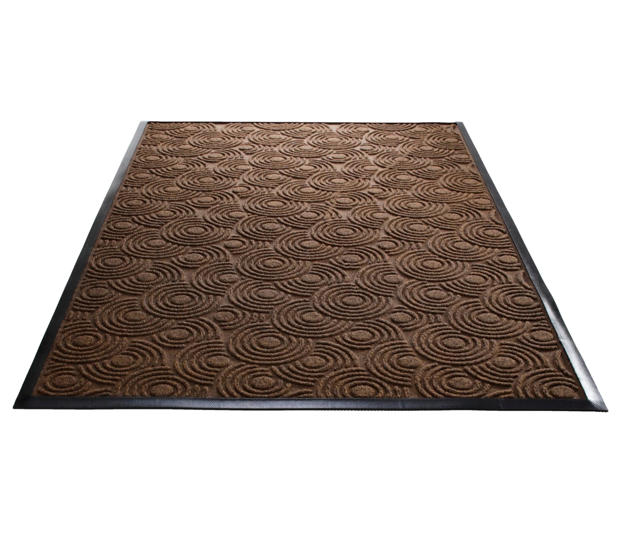 Water Guard Spiral Indoor Floor Mat - Brown / 2’x3’ - Mats