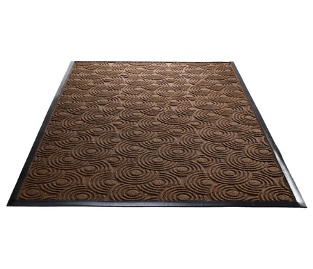 Water Guard Spiral Indoor Floor Mat - Brown / 2’x3’ - Mats