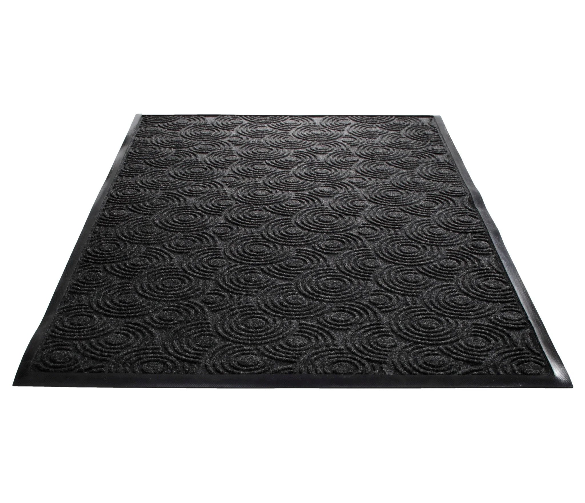 Water Guard Spiral Indoor Floor Mat - Charcoal / 2’x3’ - Mats