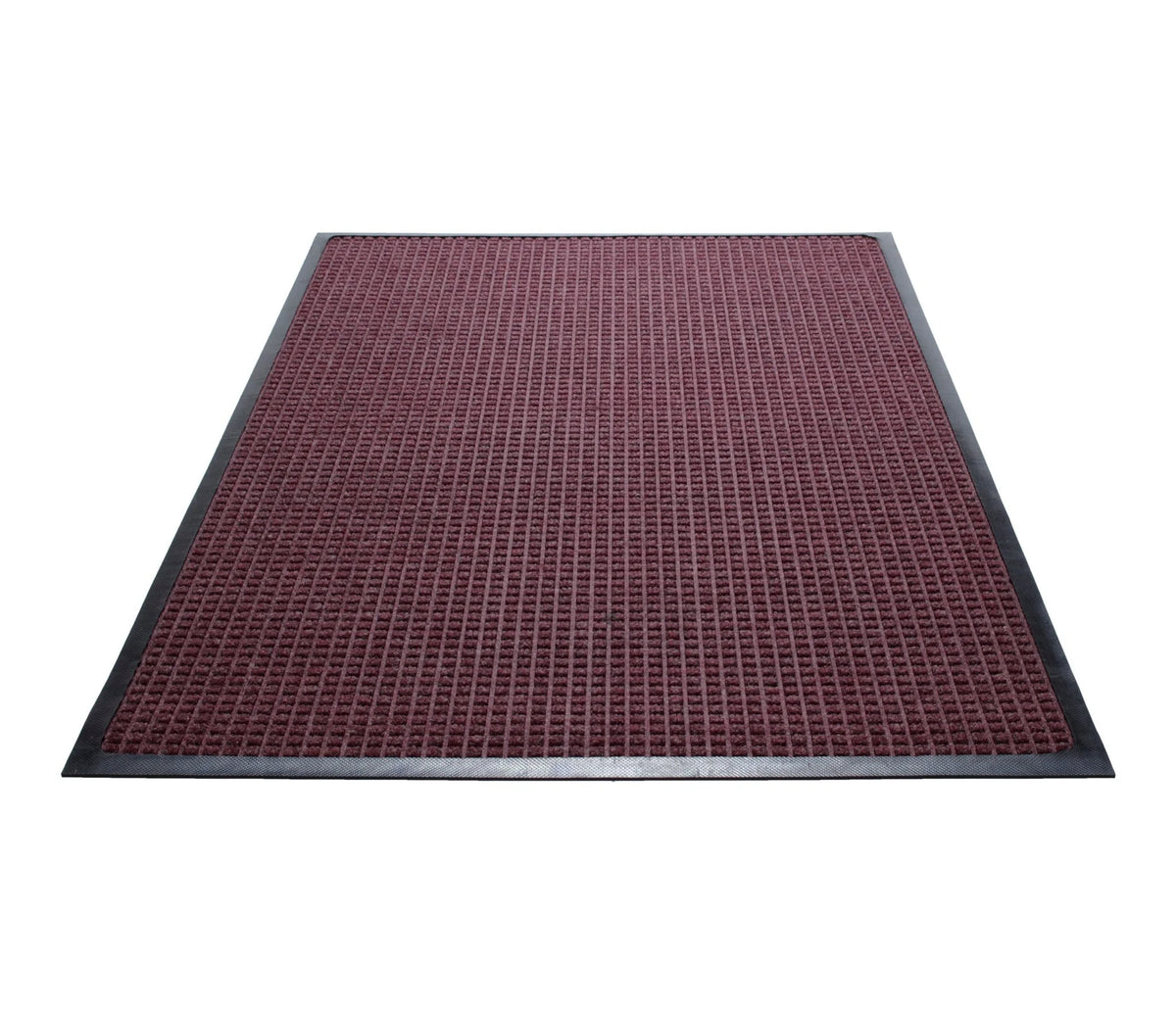 Water Guard Waffle Indoor Floor Mat - Burgundy / 2’x3’ - Mats