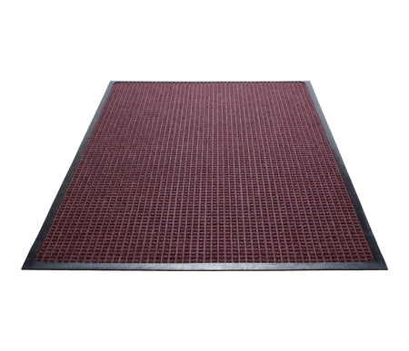 Water Guard Waffle Indoor Floor Mat - Burgundy / 2’x3’ - Mats