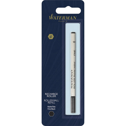 Waterman Rollerball Pen Refill: Fine Point Black Ink - Refills