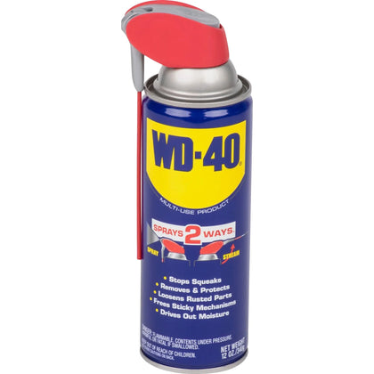 WD-40 Multi-Use Lubricant: 12 fl oz - Corrosion & Rust Resistant - Specialty Cleaners