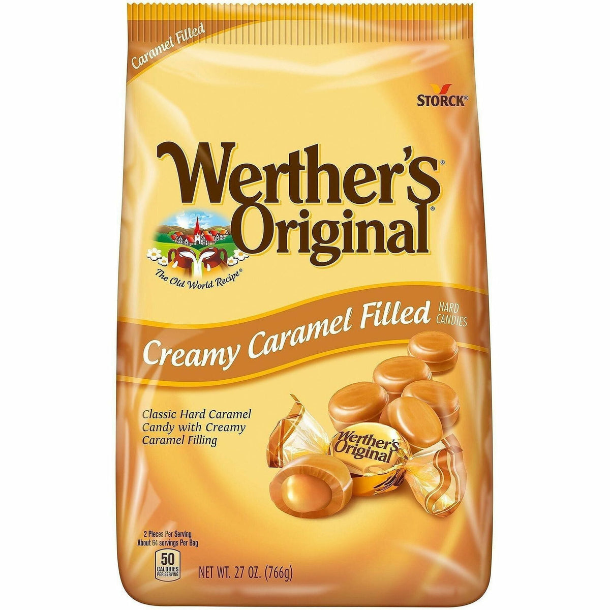 Werther's Original Caramel Hard Candies - 2000