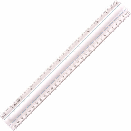 Westcott 12’’ Clear Magnifying Ruler - Data Processing Tool - Rulers