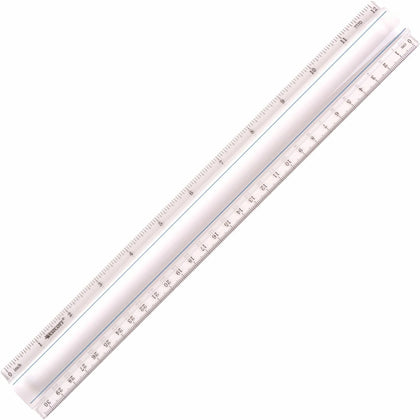 Westcott 12’’ Clear Magnifying Ruler - Data Processing Tool - Rulers