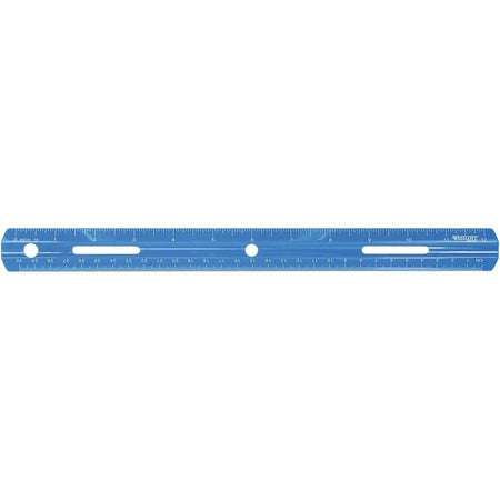 Westcott 12’’ Plastic Ruler - Versatile 1/16 Graduations - Rulers