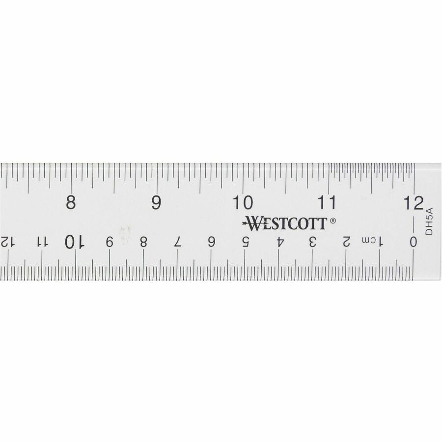 Westcott 12" Transparent Ruler - Right