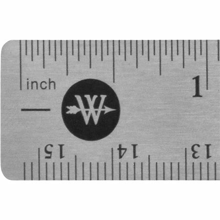 Westcott 6’’ Stainless Steel Rulers - Precise Metric & Imperial Measurements
