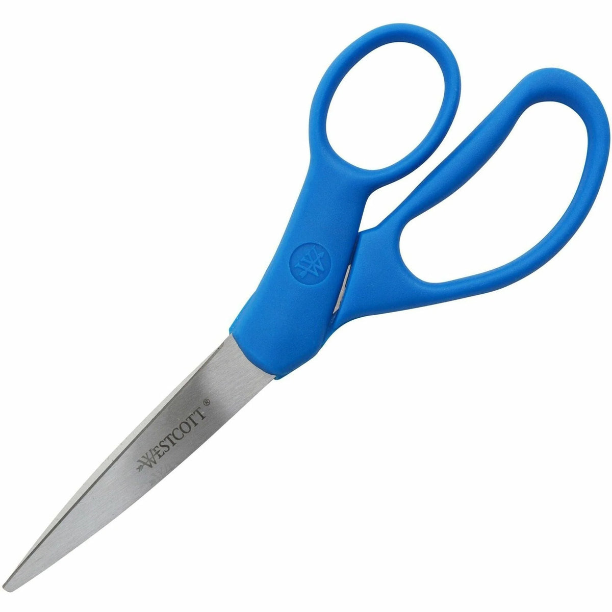 Westcott 7’’ Straight All Purpose Scissors - Stainless Steel - Blue