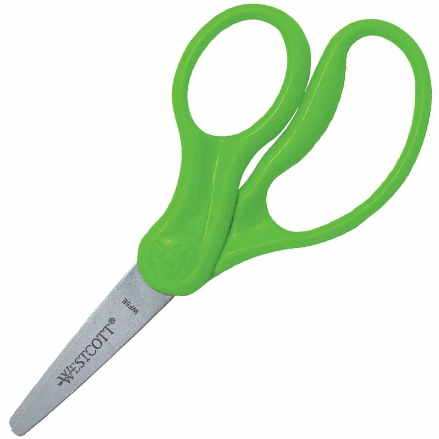 Westcott Kids Pointed Tip Scissors - 5’’ Stainless Steel - Assorted - Kid