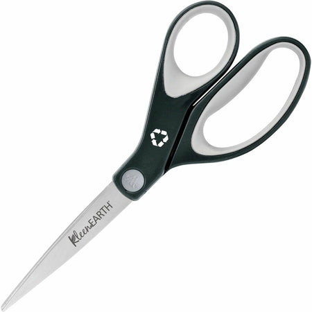 Westcott KleenEarth Soft Handle Scissors - 8’’ Stainless Steel Black
