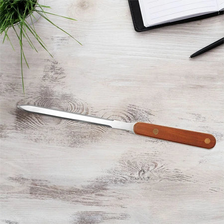Westcott Rosewood Handle Letter Opener - Elegant Steel Blade - Mailroom Equipment & Supplies
