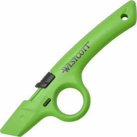 Westcott Safety Cutter: Ceramic Blade Retractable Lock Off Switch - Utility Knives & Cutters