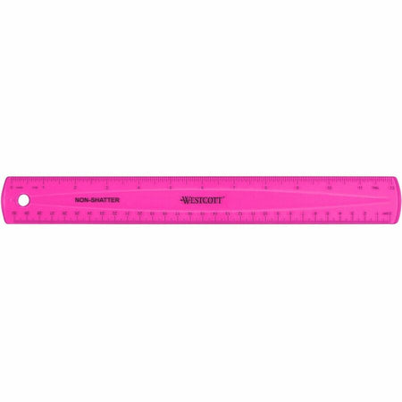 Westcott Shatterproof Ruler - Rear