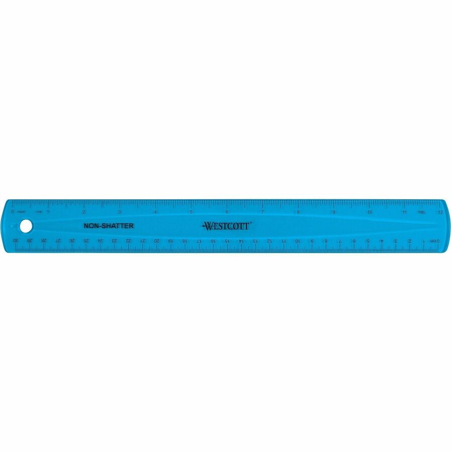 Westcott Shatterproof Ruler - Front
