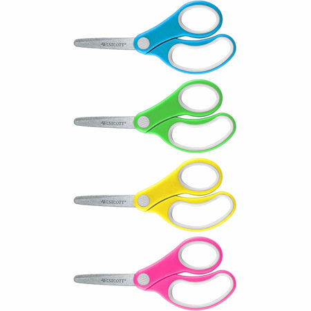 Westcott Soft Handle 5’’ Blunt Kids Scissors - Stainless Steel Assorted - Kid