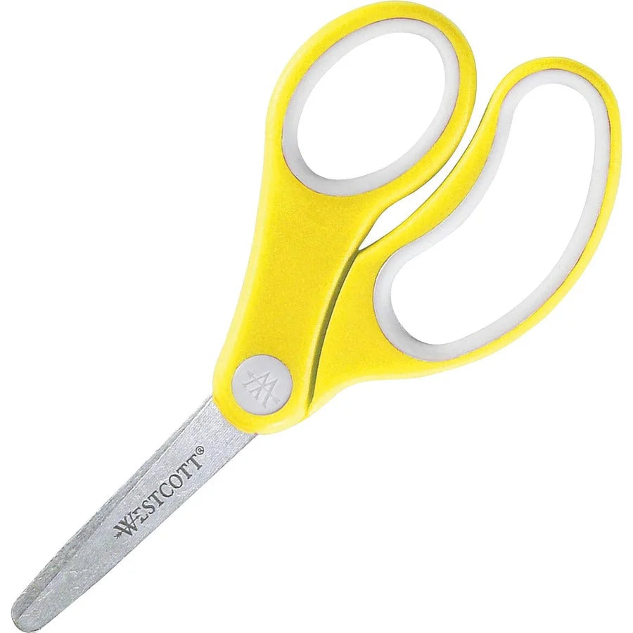 Westcott Soft Handle 5’’ Blunt Kids Scissors - Stainless Steel Assorted - Kid