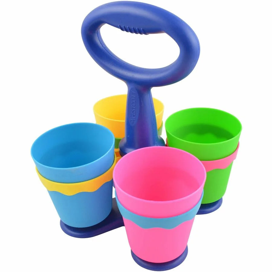 Westcott Teachers Scissors Caddy: 24 Blunt 5’’ Set - Kid