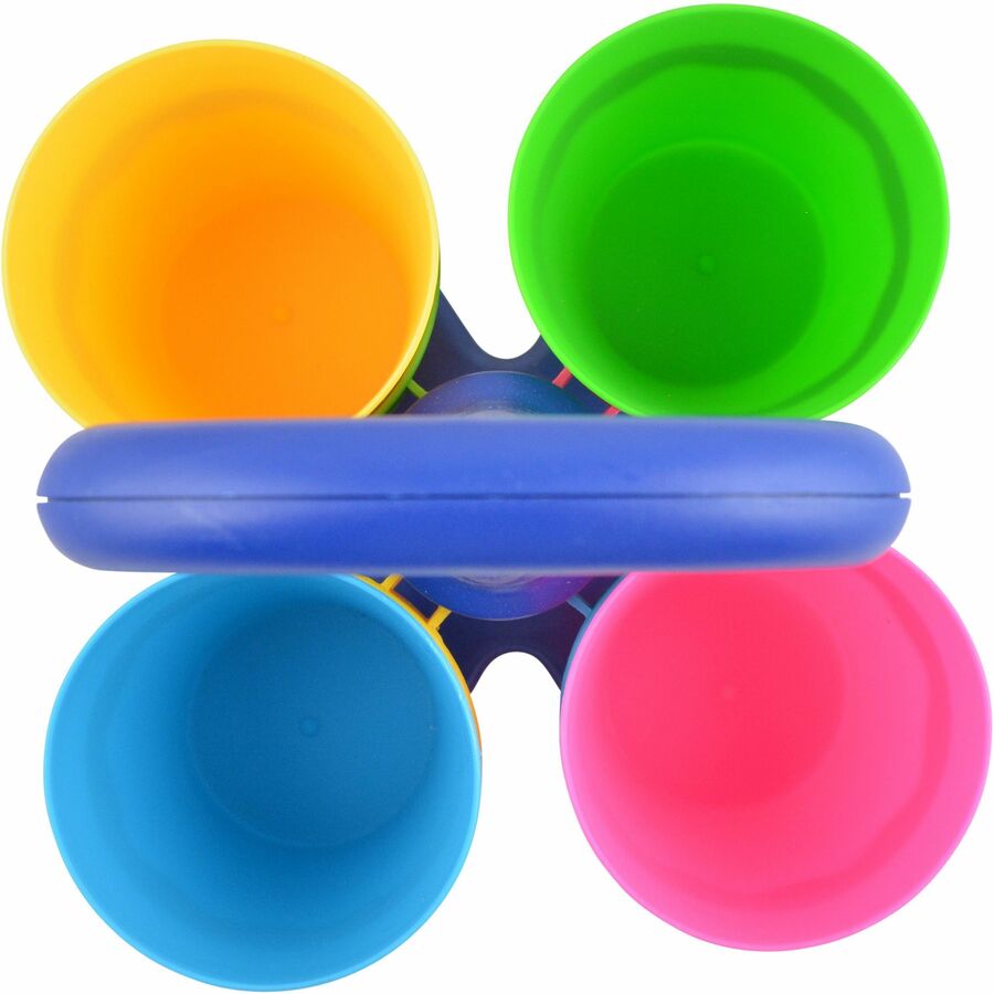 Westcott Teachers Scissors Caddy with 24 pieces 5" Kids Anit-Microbial Blunt Scissors - Right