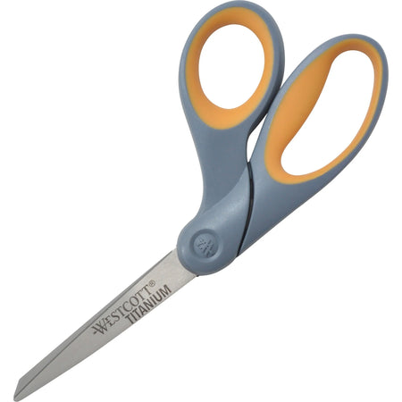 Westcott Titanium Bonded 8’’ Bent Shears - Precision Cutting Tool - Scissors