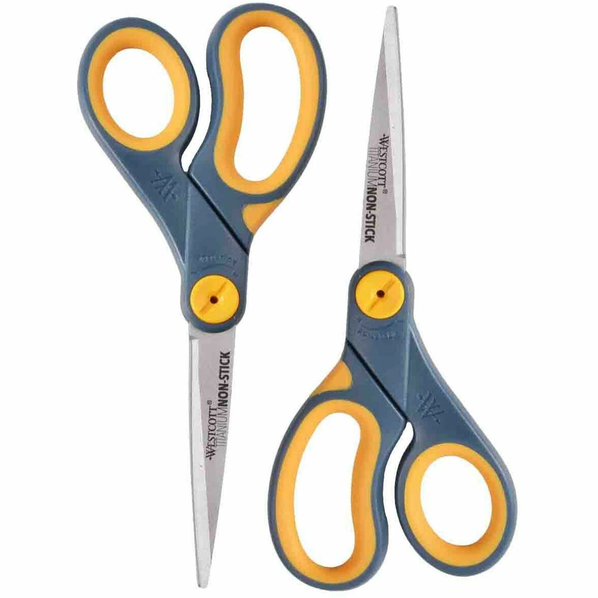 Westcott Titanium Bonded Non-Stick Scissors - 8’’ Pack of 2