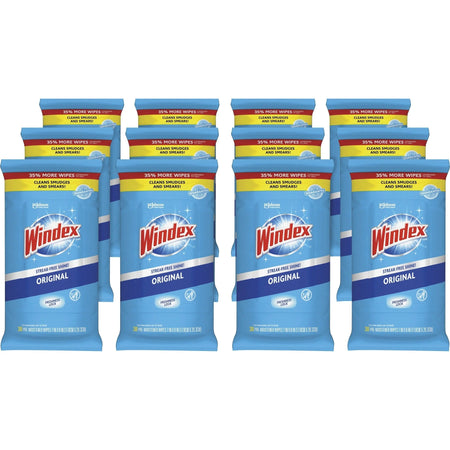 Windex Glass & Surface Wipes: Streak-Free Cleaning Solution - Wipes