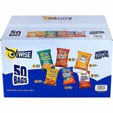 Wise Grab-and-Snack Variety Pack: Individually Wrapped Assorted Snacks