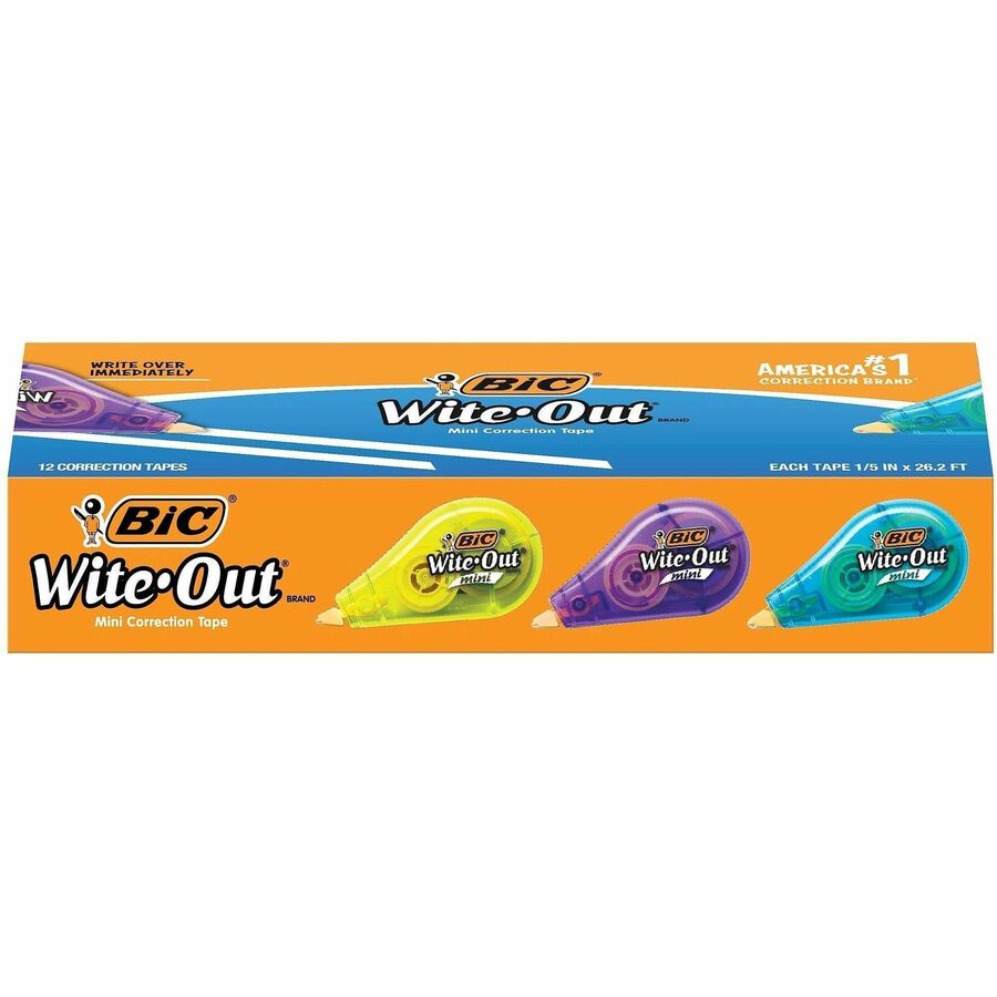 Wite-Out Mini Correction Tape Pack - Front