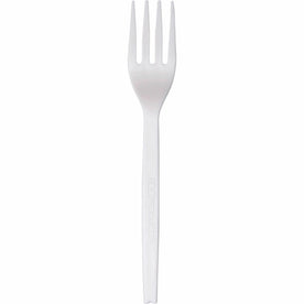 WNA Plant Starch Forks: Eco-Friendly Forks for Breakroom - Cutlery