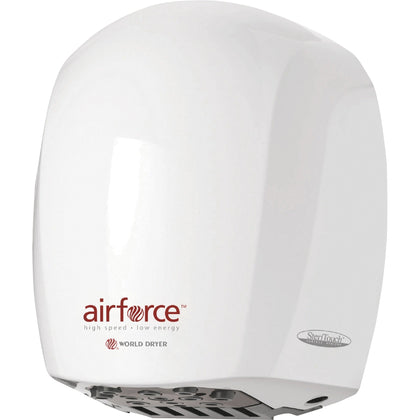 World Dryer Airforce Hand in White Aluminum - Dryers