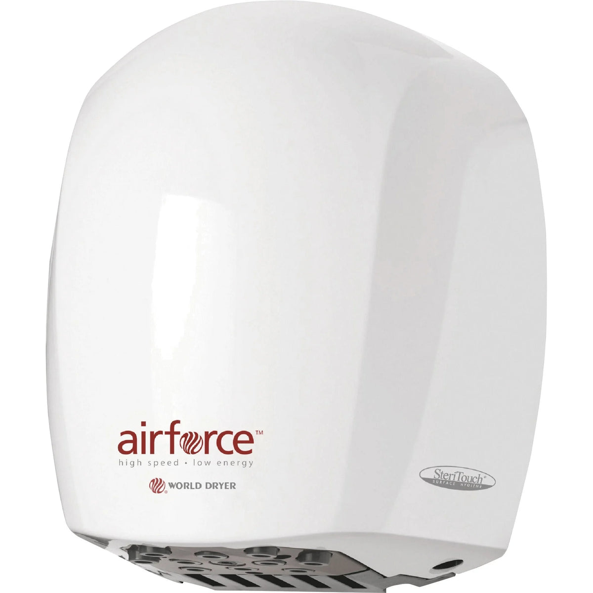 World Dryer Airforce Hand in White Aluminum - Dryers