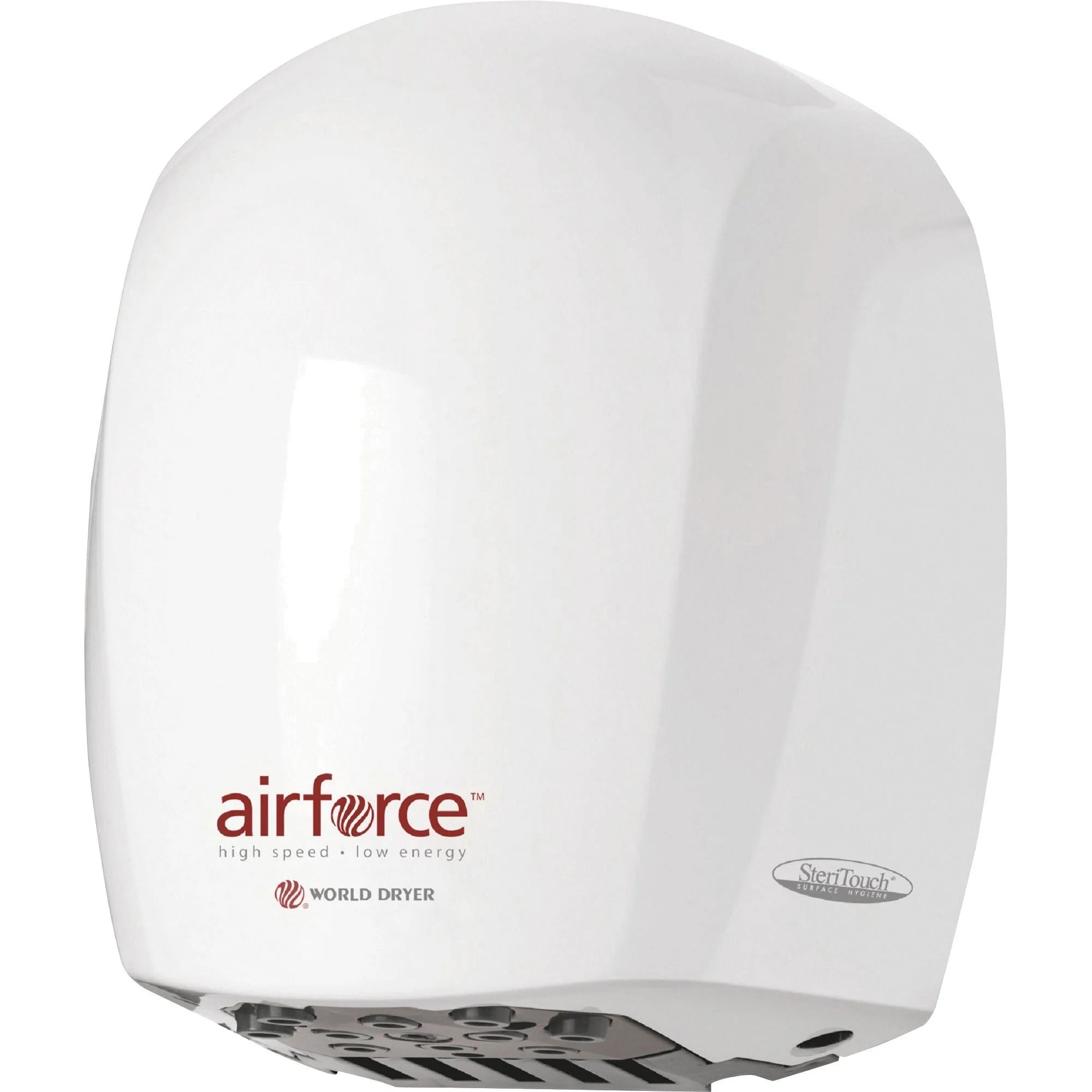World Dryer Airforce Hand in White Aluminum - Dryers