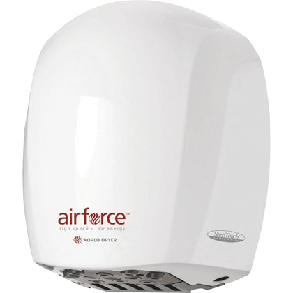 World Dryer Airforce Hand in White Aluminum - Dryers