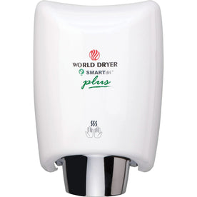 World Dryer SMARTdri Plus Hand in White Aluminum - Dryers