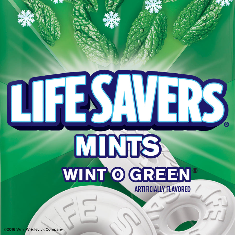Wrigley Life Savers Mints Wint O Green Hard Candies - Alternate-Image2