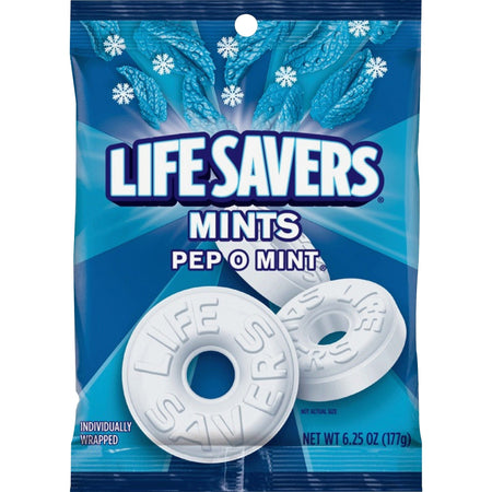 Wrigley Life Savers Peppermint Hard Candies - 2000