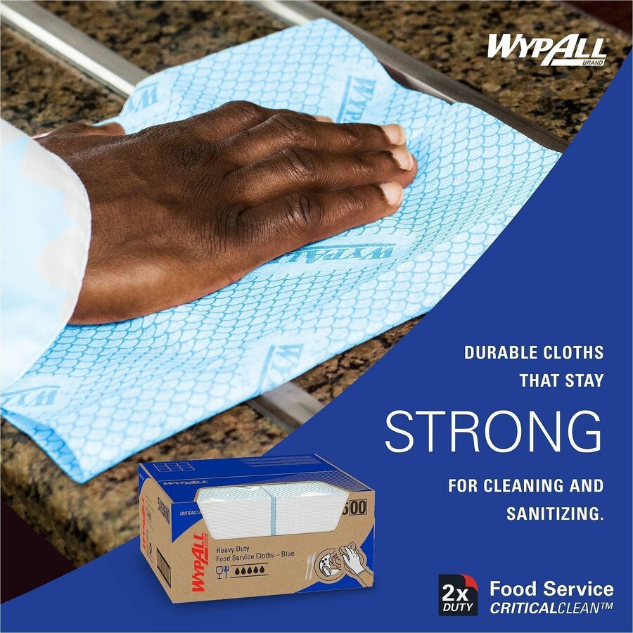 Wypall Critical Clean Foodservice Cloths - Alternate-Image5