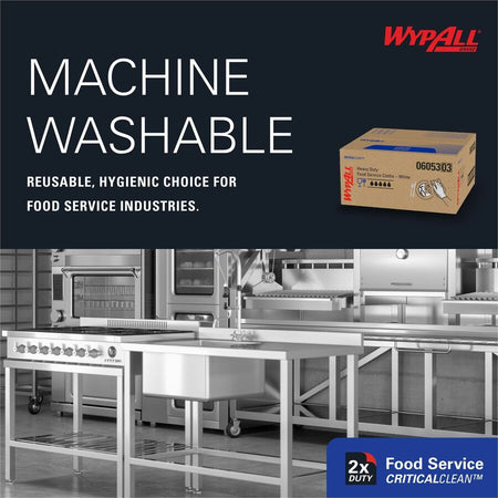 Wypall Critical Clean Foodservice Cloths - Bottom