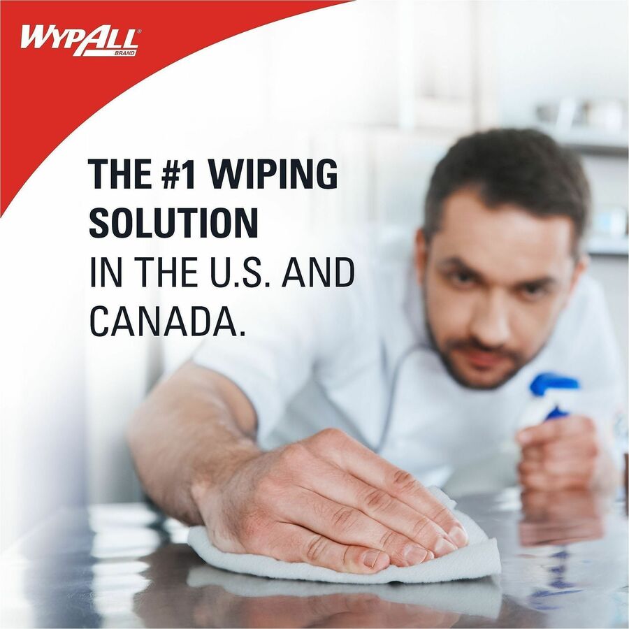 Wypall Critical Clean Foodservice Cloths - Alternate-Image6