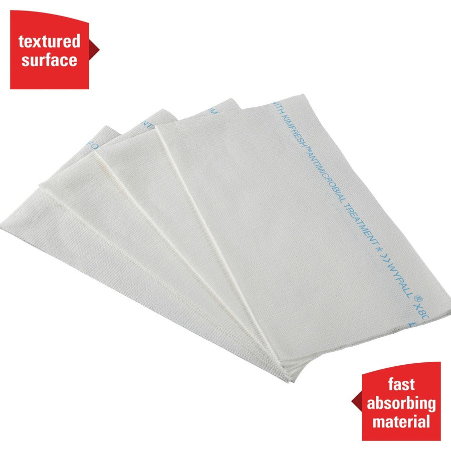 Wypall Critical Clean Ultra Duty Foodservice Cloths with Anti-Microbial Treatment - Alternate-Image4