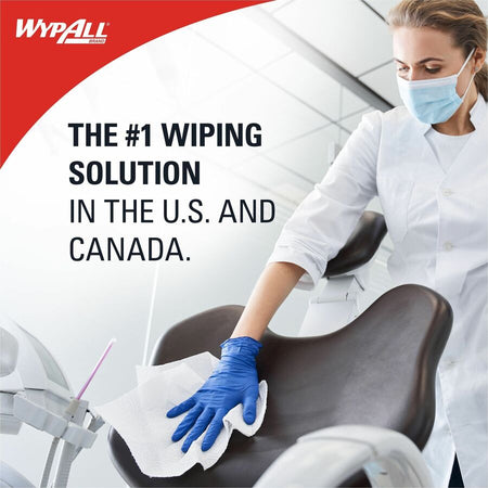 Wypall CriticalClean WetTask Wipers - Left